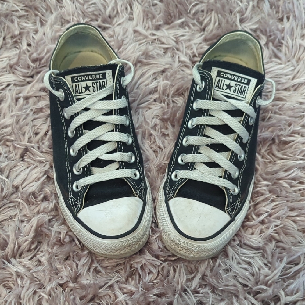Converse Black and White Chuck Taylor Sneakers